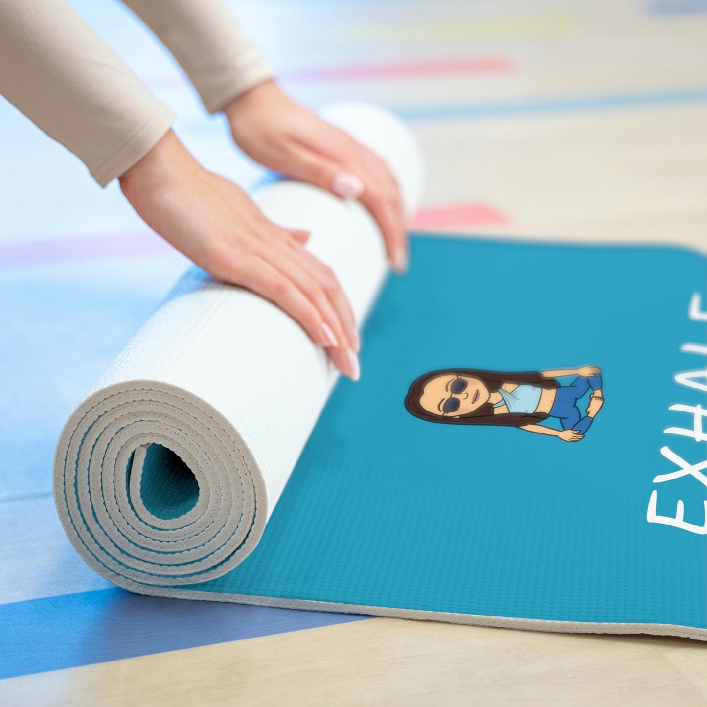 Wonderous Wendy Exhale Foam Yoga Mat