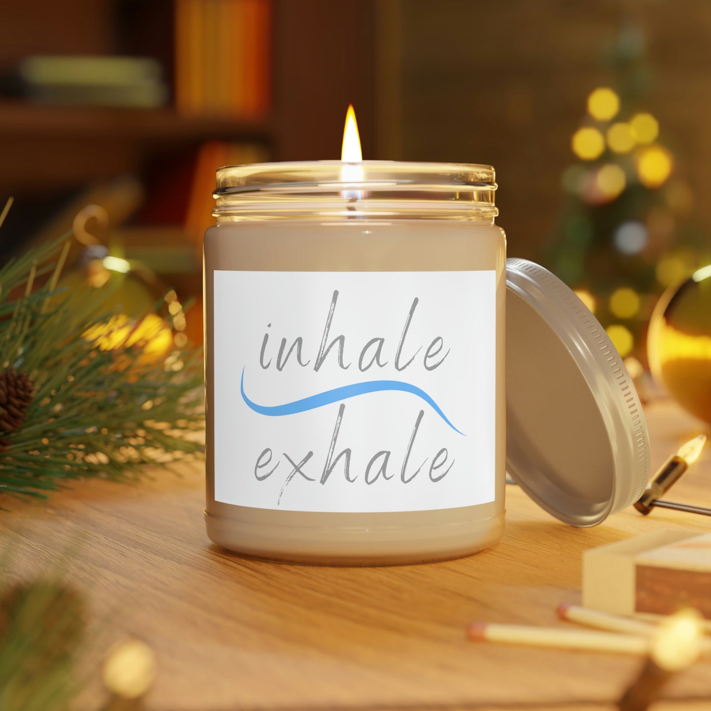 Inhale Exhale Scented Candles, 9oz