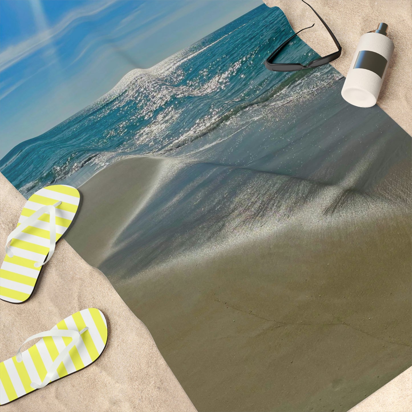 Ocean View Standard Beach Towel, 30x60