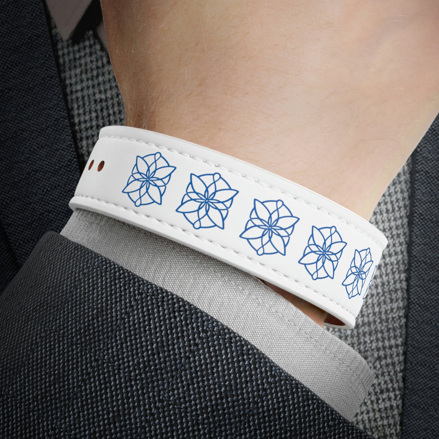 OTG Symbol Faux Leather Wristband