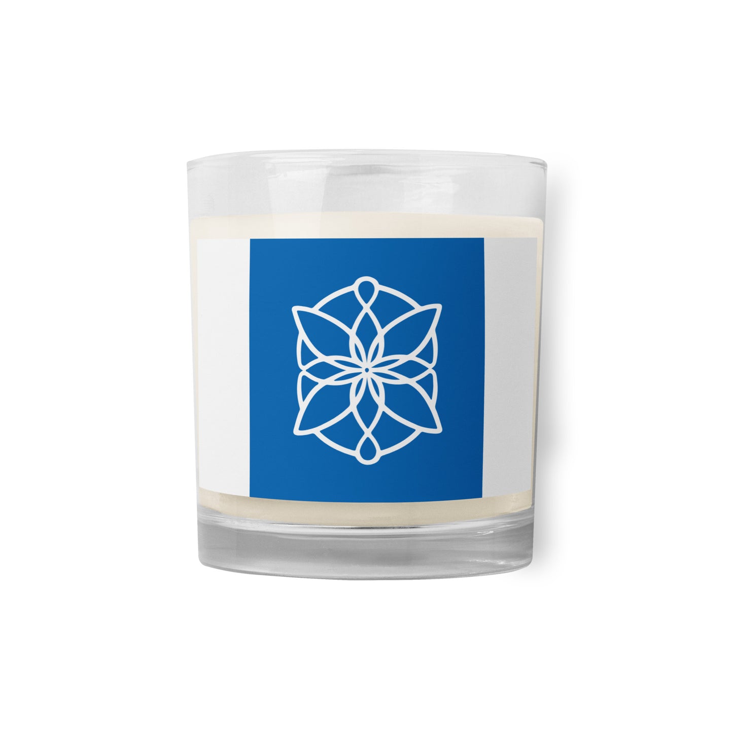 Symbol Glass jar soy wax candle