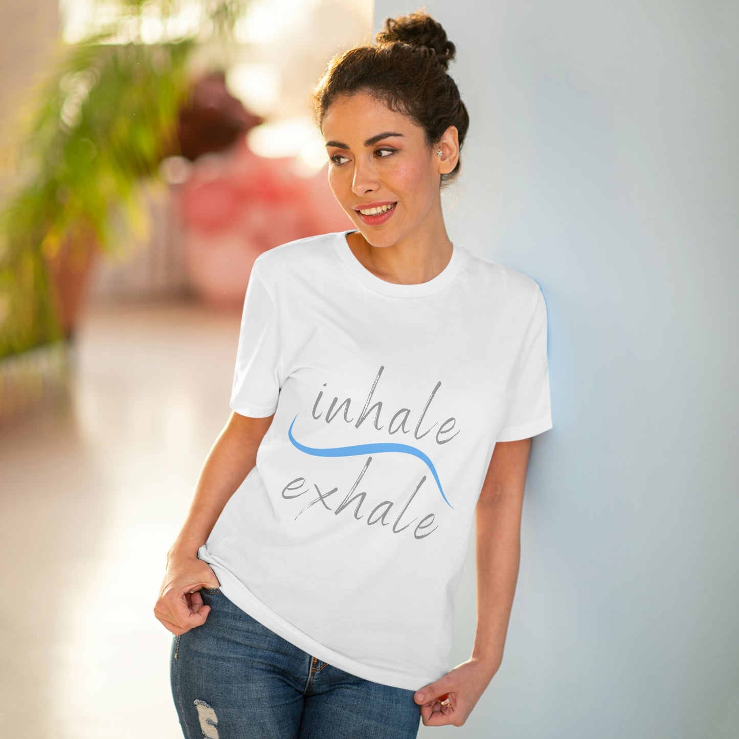 Inhale Exhale Organic Creator T-shirt - Unisex