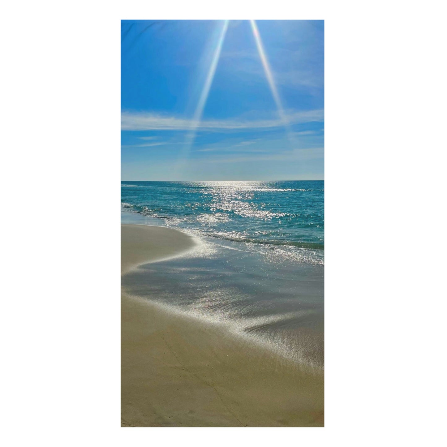 Ocean View Standard Beach Towel, 30x60