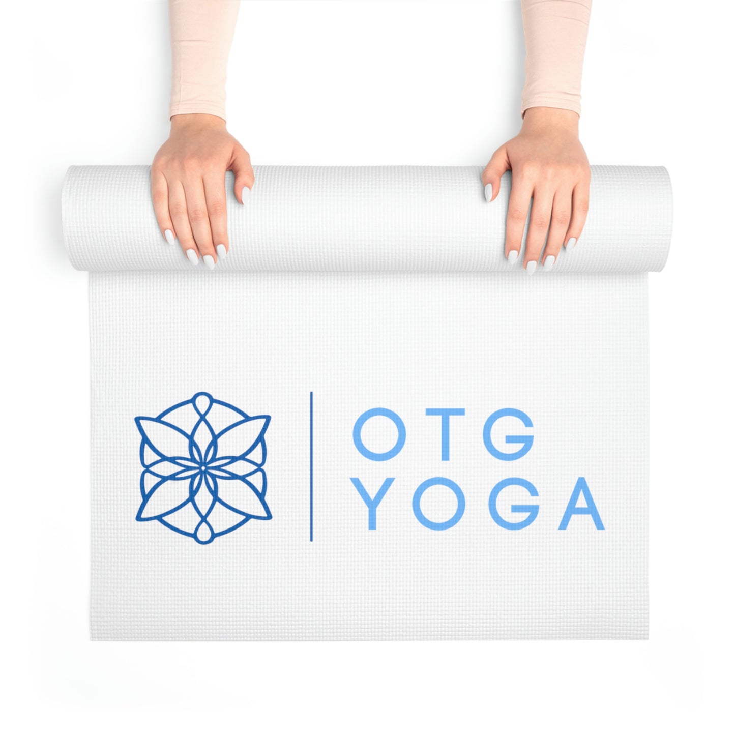 OTG White Foam Yoga Mat