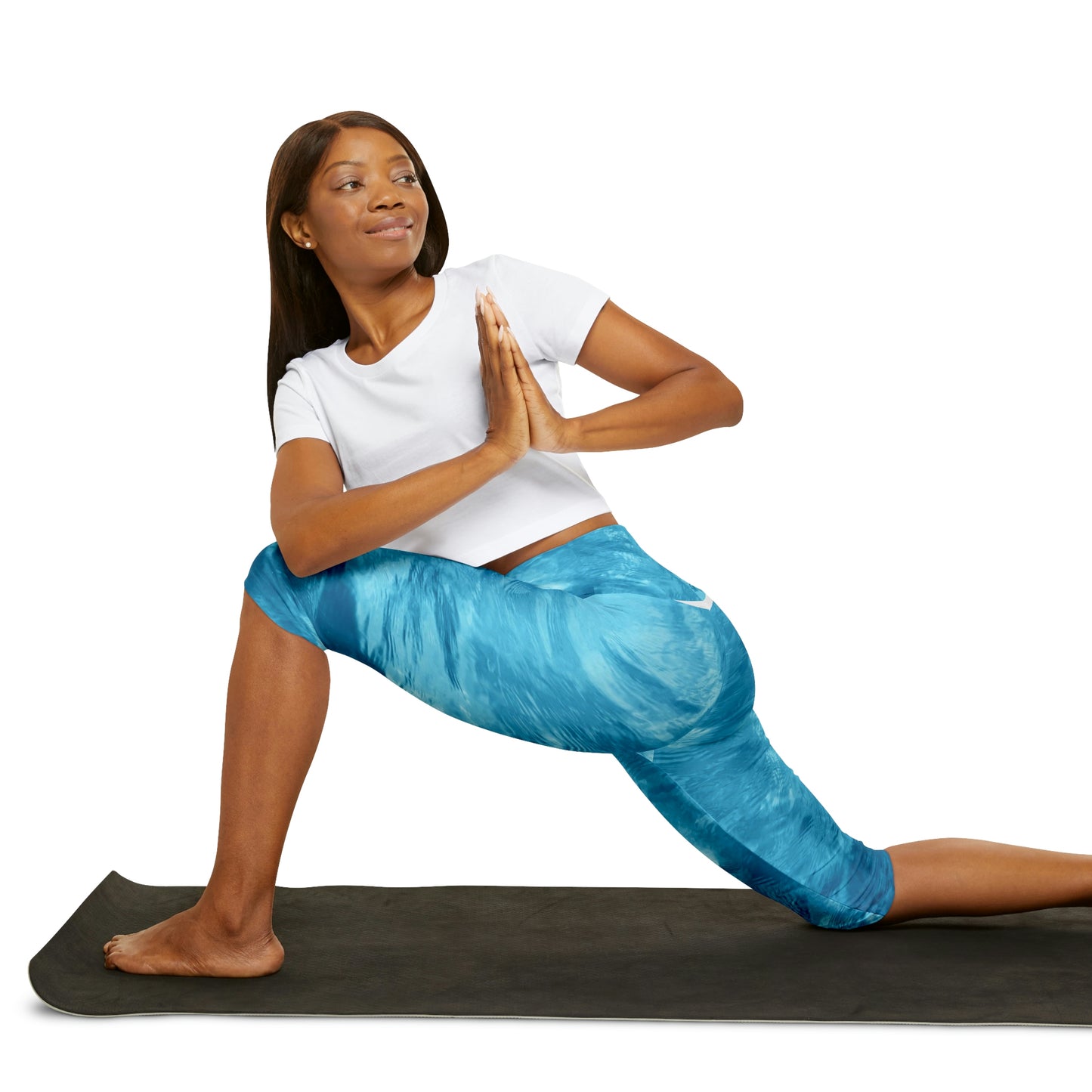 Water Yoga Capri Leggings